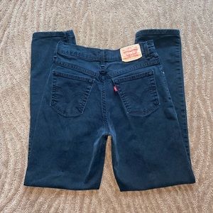 vintage black Levi 512 jeans